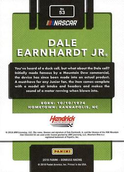 2018 Donruss #53 Dale Earnhardt Jr Back