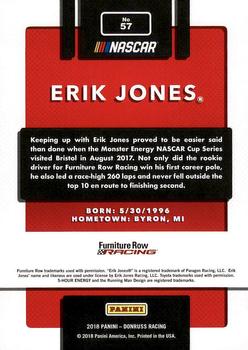 2018 Donruss #57 Erik Jones Back