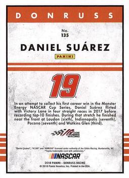 2018 Donruss #135 Daniel Suarez Back