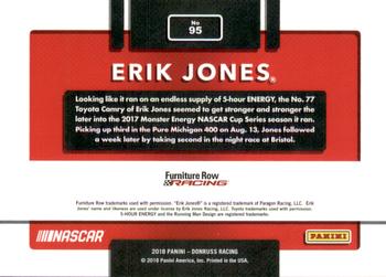 2018 Donruss - Gold Foil #95 Erik Jones Back