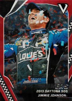 2018 Panini Victory Lane - Red #100 Jimmie Johnson Front