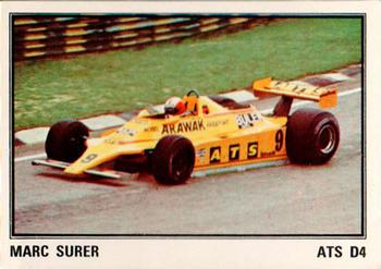 1980 Panini F1 Grand Prix #66 Marc Surer Front
