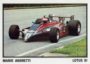 1980 Panini F1 Grand Prix #72 Mario Andretti Front
