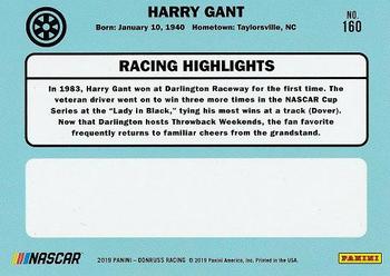 2019 Donruss - Silver #160 Harry Gant Back