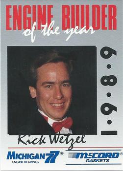 1992 Engine Builder of theYear #10 Rick Wetzel Front