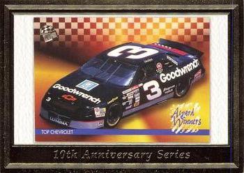 2004 Press Pass - Dale Earnhardt 10th Anniversary Gold #TA 80 Dale Earnhardt / 2000 Press Pass VIP #48 Front