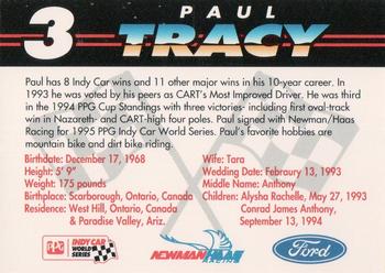 1995 Kmart #NNO Paul Tracy Back