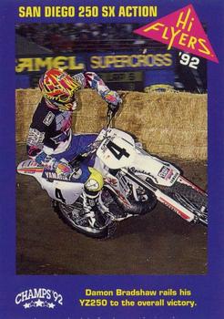 1992 Champs Hi-Flyers #48 San Diego 125 SX Action Front