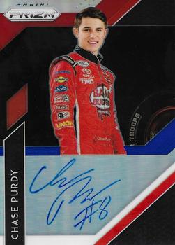 2019 Panini Prizm - Driver Signatures Prizm #DS-CP Chase Purdy Front