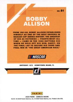 2020 Donruss #81 Bobby Allison Back