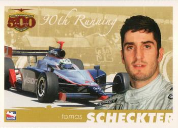 2006 Indianapolis 500 #NNO Tomas Scheckter Front