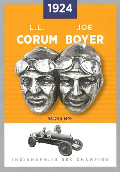 2019 BorgWarner Trophy Cards #NNO L.L. Corum / Joe Boyer Front