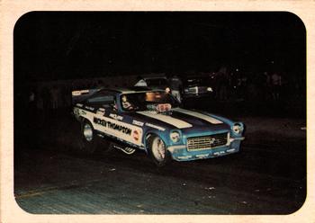 1972 Fleer AHRA Drag Nationals Canadian #24 Dale Pulde /Mickey Thompson Front