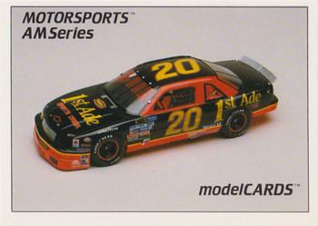1992 Motorsports Modelcards Blue Ridge Decals #18 B Jimmy Spencer Front