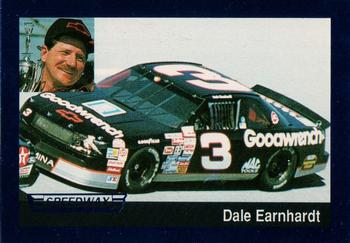 1991 Speedway Price Guide - Prototypes Blue #NNO Dale Earnhardt Front