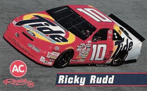 1995 AC Racing #NNO Ricky Rudd Front