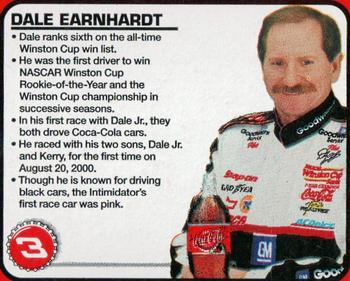 2001 Coca-Cola Racing Family Case #NNO Dale Earnhardt Front