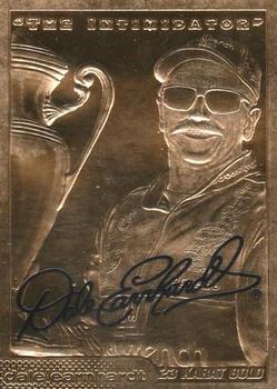 2001 23kt Gold Collectibles Dale Earnhardt #NNO Dale Earnhardt Front