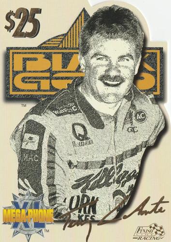 1996 Finish Line Black Gold - Jumbo Die Cut Phone Cards #NNO Terry Labonte Front