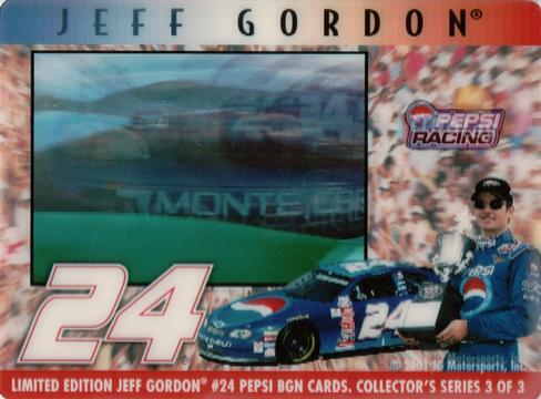 2002 Frito Lay Pepsi Racing #3 Jeff Gordon Front