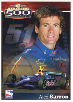 2004 Indianapolis 500 #NNO Alex Barron Front