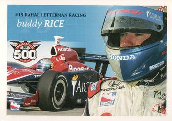2005 Indianapolis 500 #NNO Buddy Rice Front