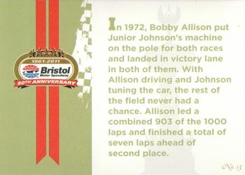 2011 Bristol Motor Speedway The First 50 Years #13 Allison Dominates at Bristol Back