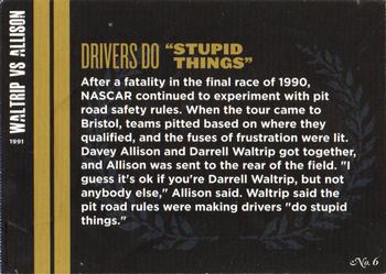 2013 Bristol Motor Speedway #6 Darrell Waltrip / Davey Allison Back