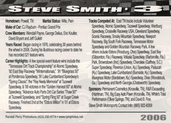 2006 Volunteer Speedway #NNO Steve Smith Back
