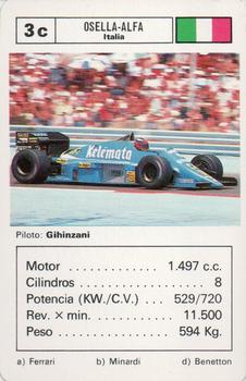 1988 Fournier Gran Prix #3c Piercarlo Ghinzani Front