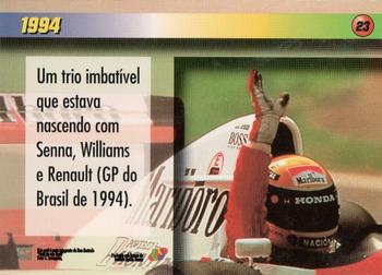1995 Multi Editora Ayrton Senna #23 Ayrton Senna Back
