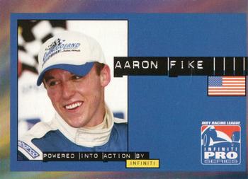 2003 IRL Season Fan Guide #NNO Aaron Fike Front