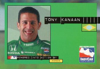 2003 IRL Season Fan Guide #NNO Tony Kanaan Front