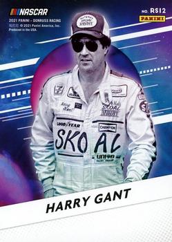 2021 Donruss - Retro Series #RS12 Harry Gant Back