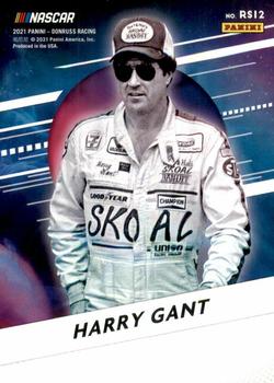 2021 Donruss - Retro Series Holographic #RS12 Harry Gant Back