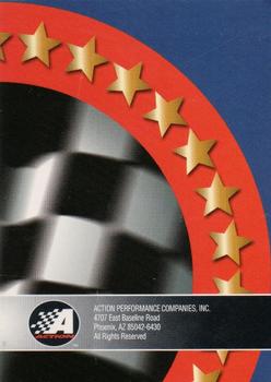 2002 Winner's Circle Double Platinum #NNO Dale Earnhardt Jr. Back