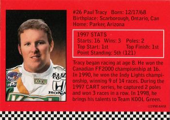 1998 Honda FedEx Championship Series #NNO Paul Tracy Back