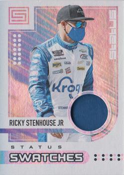 2021 Panini Chronicles - Status Swatches #SS-RS Ricky Stenhouse Jr. Front