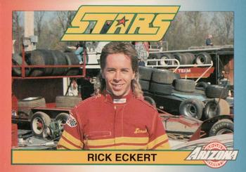 1992 Stars Arizona Sport Shirts #17 Rick Eckert Front