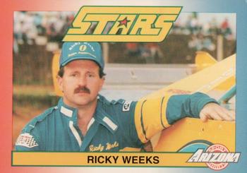 1992 Stars Arizona Sport Shirts #44 Ricky Weeks Front