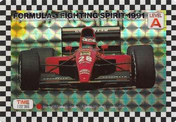1991 Amada Formula-1 Fighting Spirit #28 Jean Alesi Front