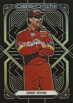 2022 Panini Chronicles - Obsidian Electric Etch Yellow #2 Ernie Irvan Front