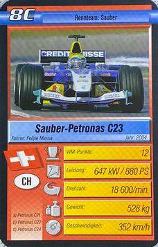2006 Super Trumpf Ravensburger Pole Position #8C Sauber-Petronas C23 Front