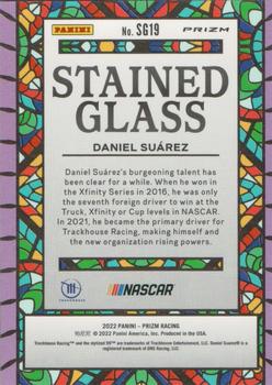 2022 Panini Prizm - Stained Glass #SG19 Daniel Suarez Back