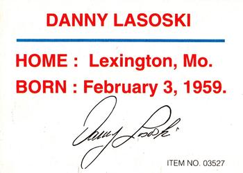 1994 Racing Champions World Of Outlaws #03527 Danny Lasoski Back