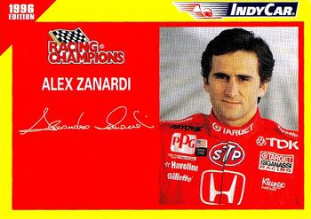 1996 Racing Champions Indy Car #05100-05250 Alex Zanardi Front