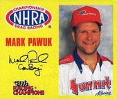 1997 Racing Champions Mini NHRA Pro Stock #09199-09912 Mark Pawuk Front