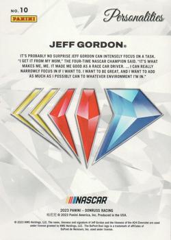2023 Donruss - NASCAR 75th Anniversary #10 Jeff Gordon Back