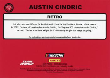 2023 Donruss - Retro 1990 Relics #R90R-AC Austin Cindric Back