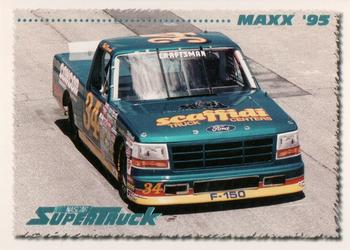 1995 Maxx Medallion - SuperTrucks Blue #ST16 Bob Brevak Front